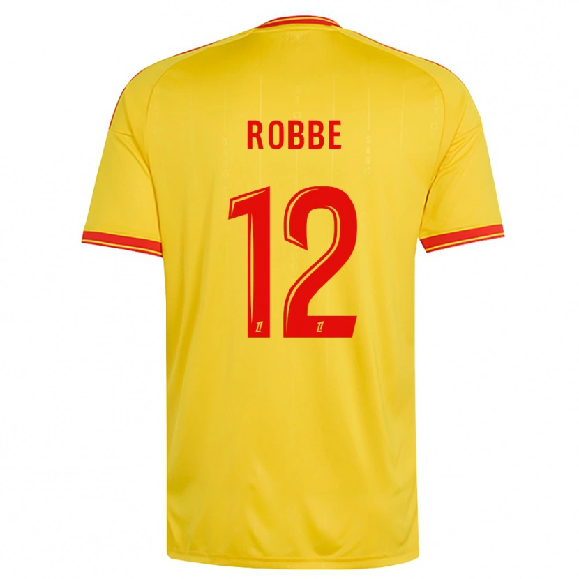 Danxen Criança Camisola Lucas Robbe #12 Dourado Laranja Vermelho Principal 2026/27 Camisa Brasil