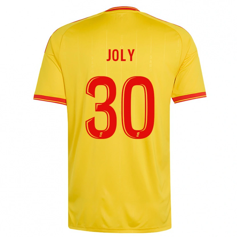 Danxen Criança Camisola Blandine Joly #30 Dourado Laranja Vermelho Principal 2026/27 Camisa Brasil