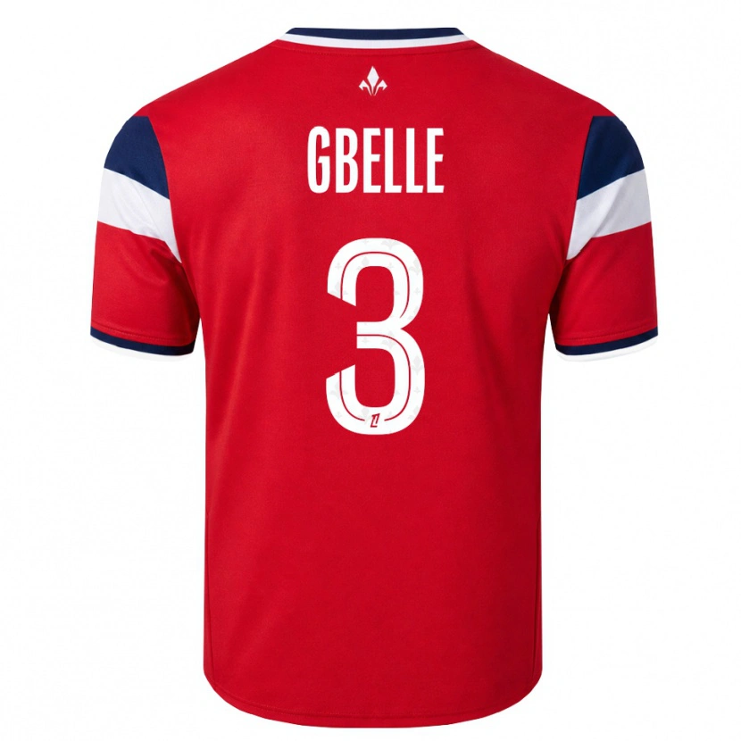 Danxen Criança Camisola Arthur Gbelle #3 Vermelho Branco Azul Real Principal 2026/27 Camisa Brasil