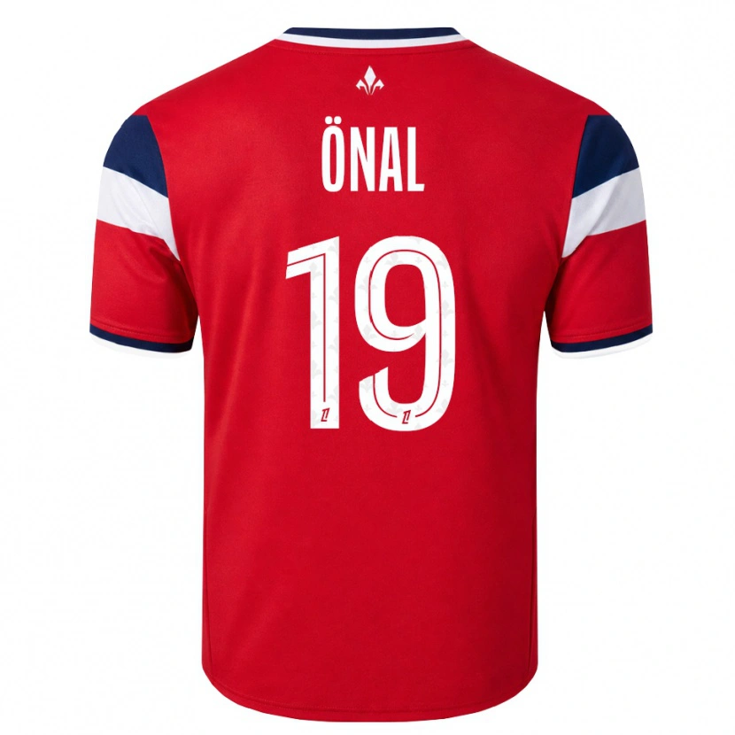Danxen Criança Camisola Başar Önal #19 Vermelho Branco Azul Real Principal 2026/27 Camisa Brasil