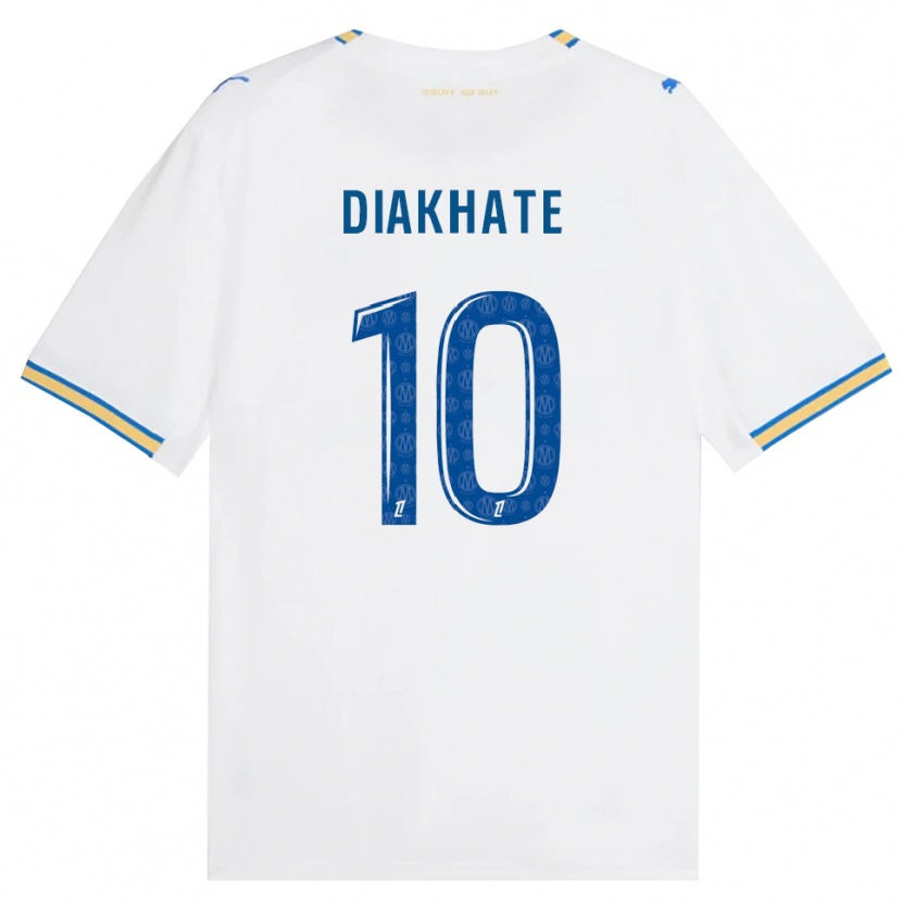 Danxen Criança Camisola Ndeye Awa Diakhaté #10 Azul Dodger Branco Principal 2026/27 Camisa Brasil