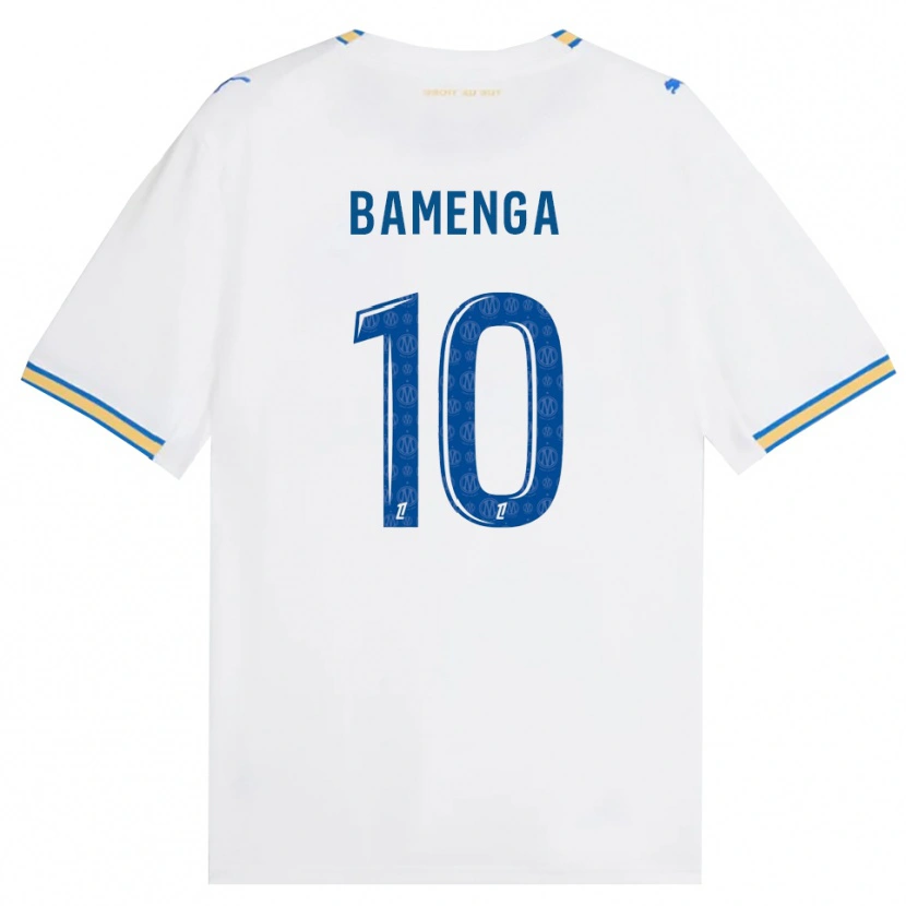 Danxen Criança Camisola Naomie Bamenga #10 Azul Dodger Branco Principal 2026/27 Camisa Brasil