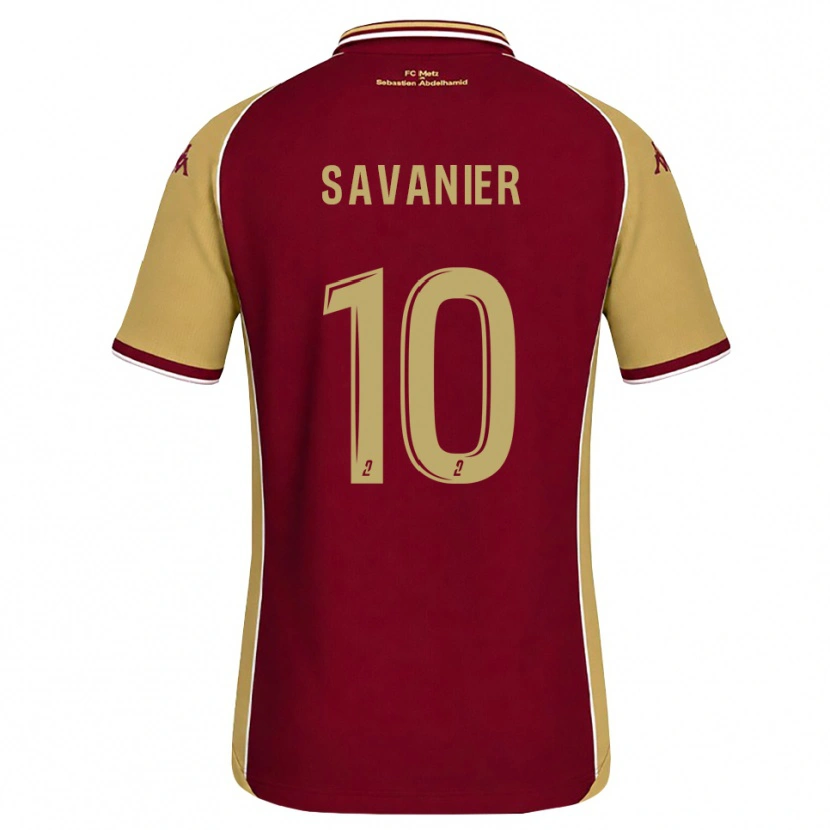 Danxen Criança Camisola Téji Savanier #10 Dourado Vermelho Escuro Principal 2026/27 Camisa Brasil