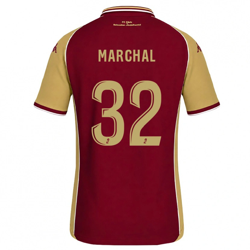 Danxen Criança Camisola Adam Marchal #32 Dourado Vermelho Escuro Principal 2026/27 Camisa Brasil