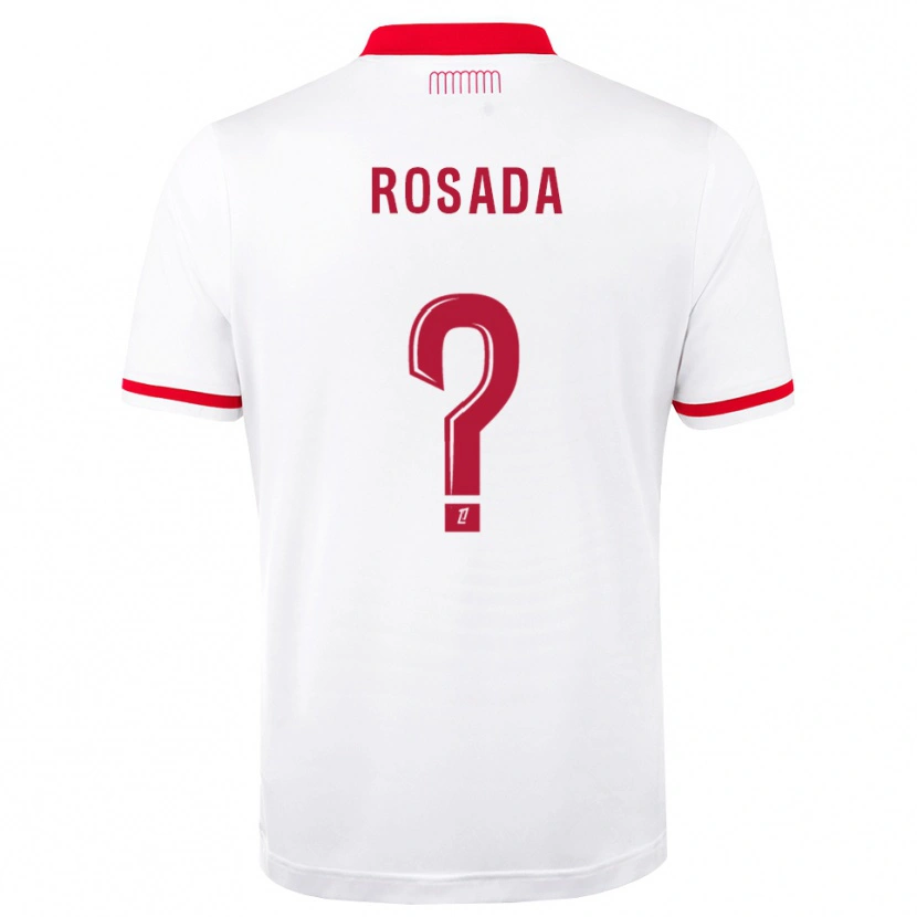 Danxen Criança Camisola Riley Rosada #0 Vermelho Branco Principal 2026/27 Camisa Brasil