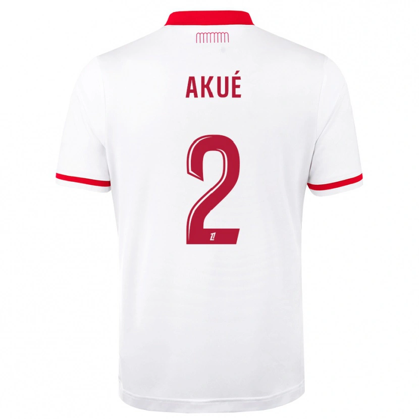 Danxen Criança Camisola Checkina Dzabatou Ecko #2 Vermelho Branco Principal 2026/27 Camisa Brasil