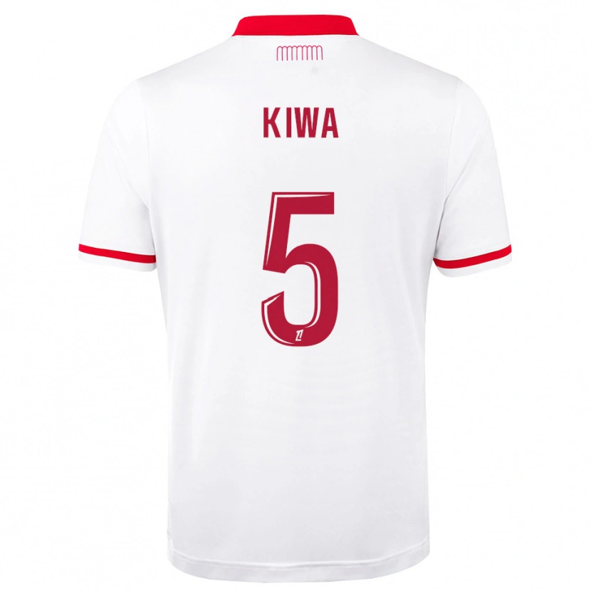 Danxen Criança Camisola Bradel Kiwa #5 Vermelho Branco Principal 2026/27 Camisa Brasil