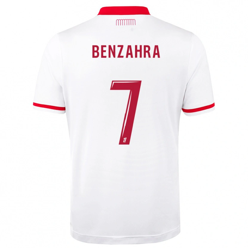 Danxen Criança Camisola Safouane Benzahra #7 Vermelho Branco Principal 2026/27 Camisa Brasil