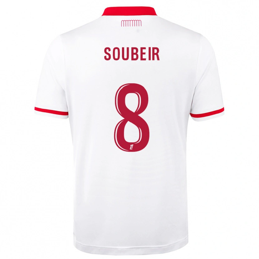 Danxen Criança Camisola Anis Soubeir #8 Vermelho Branco Principal 2026/27 Camisa Brasil