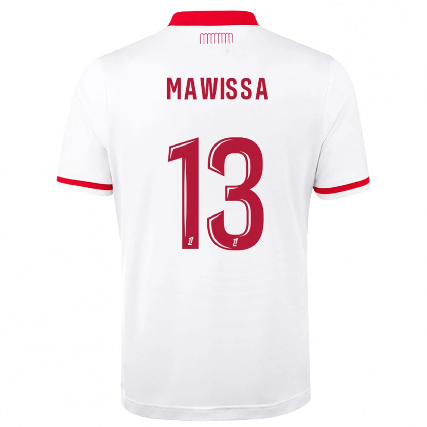 Danxen Criança Camisola Christian Mawissa #13 Vermelho Branco Principal 2026/27 Camisa Brasil