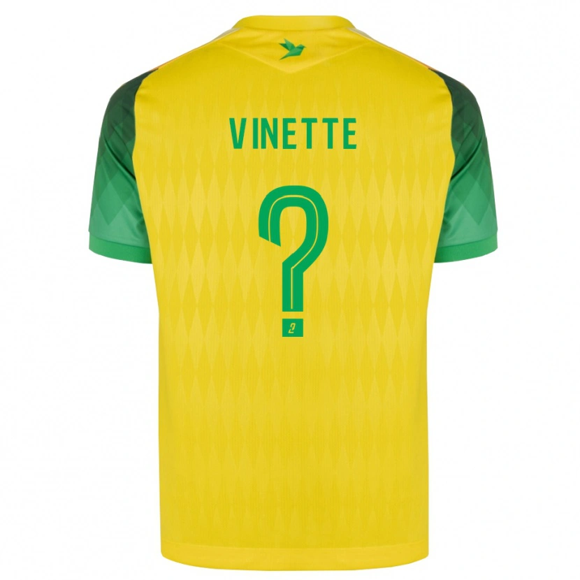 Danxen Criança Camisola Elija Vinette #0 Amarelo Verde Vermelho Principal 2026/27 Camisa Brasil