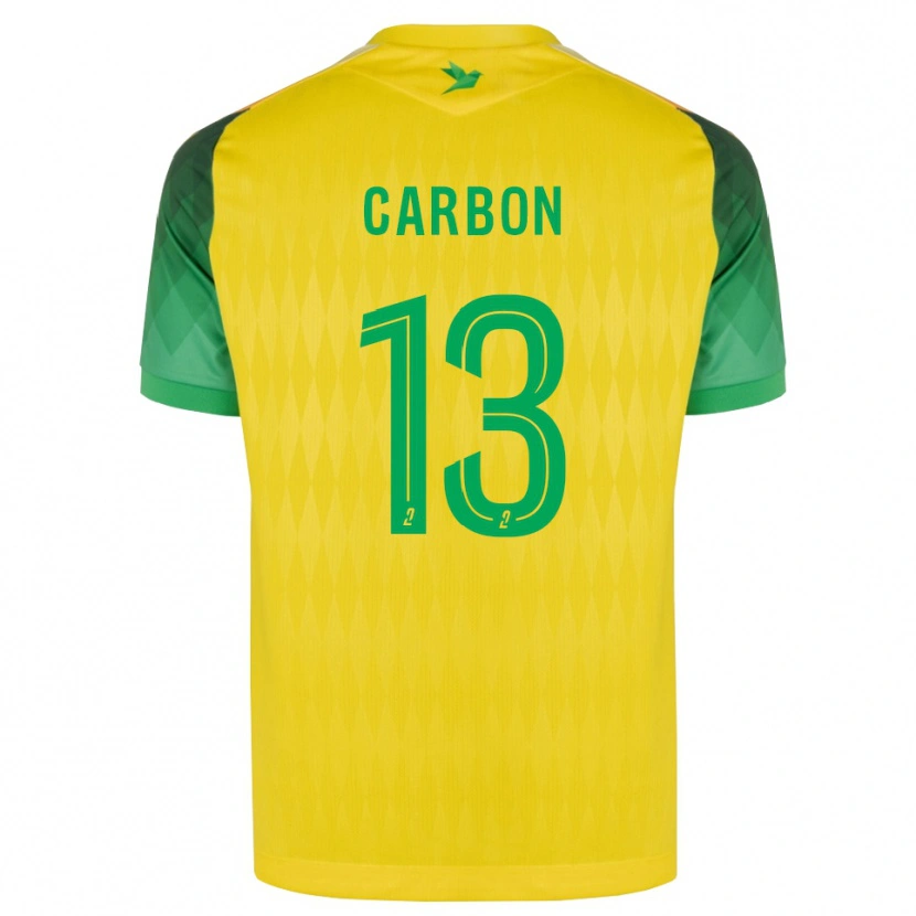 Danxen Criança Camisola Lancelot Carbon #13 Amarelo Verde Vermelho Principal 2026/27 Camisa Brasil