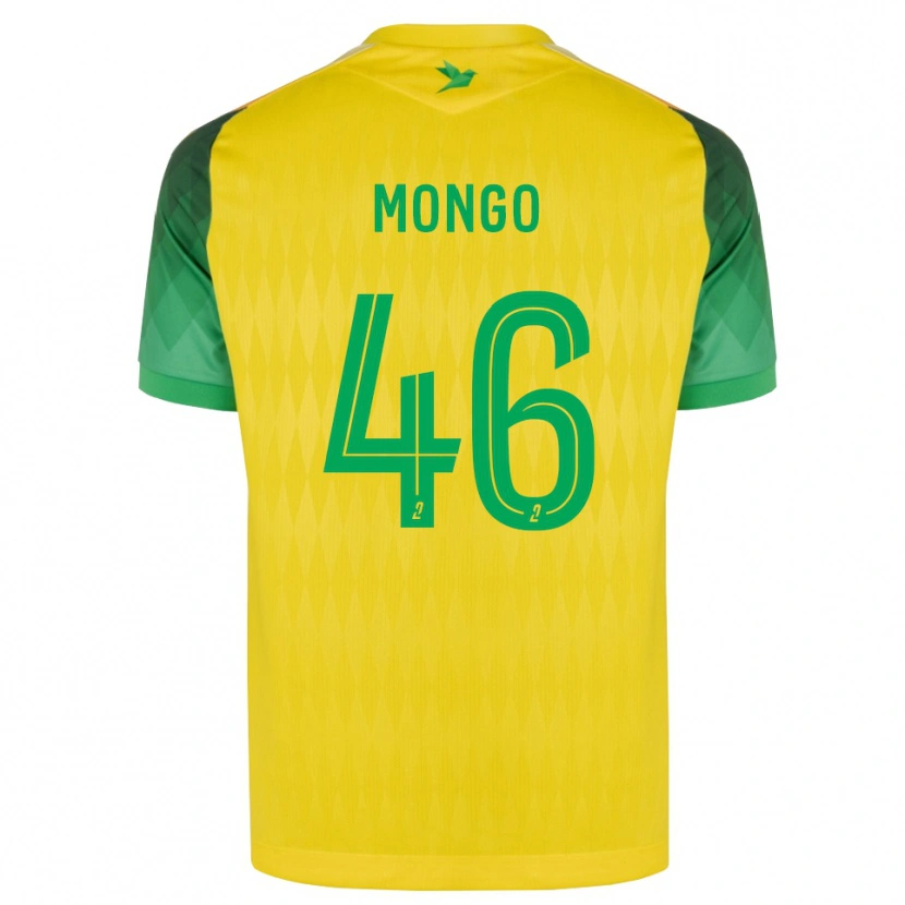 Danxen Criança Camisola Enzo Mongo #46 Amarelo Verde Vermelho Principal 2026/27 Camisa Brasil