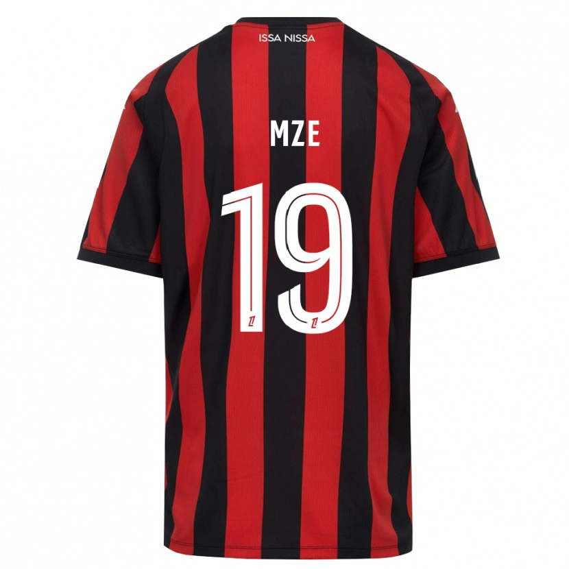 Danxen Criança Camisola Yrma Mze Issa #19 Vermelho Preto Branco Principal 2026/27 Camisa Brasil