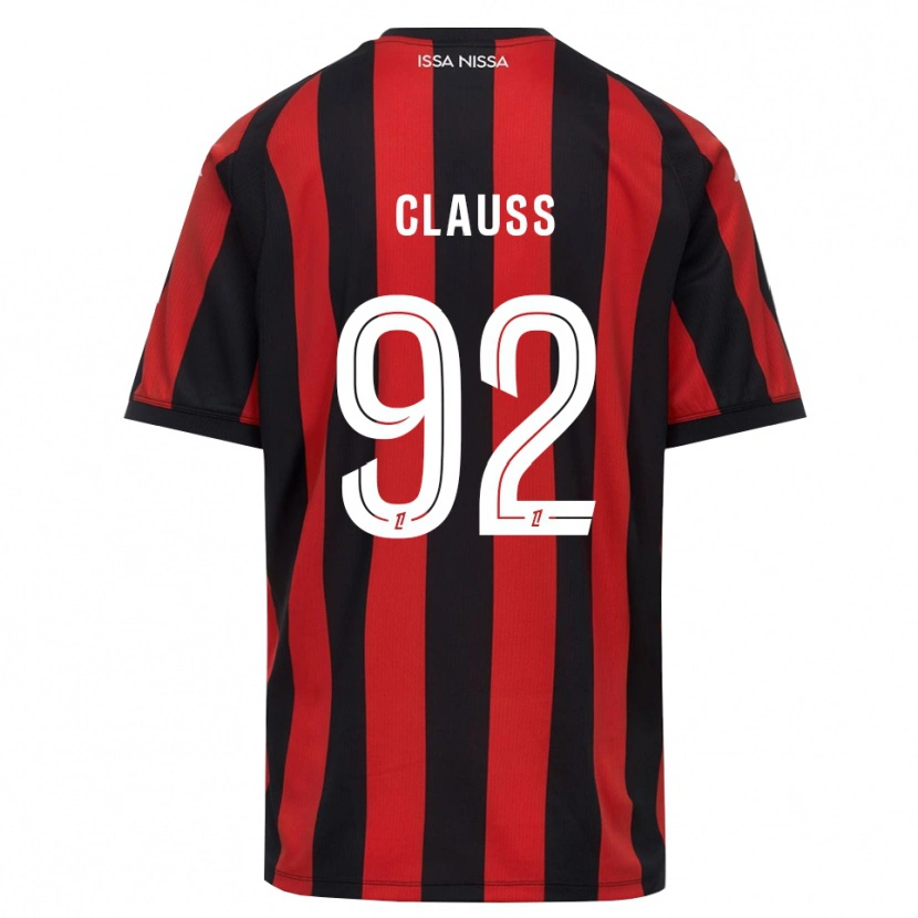 Danxen Criança Camisola Jonathan Clauss #92 Vermelho Preto Branco Principal 2026/27 Camisa Brasil