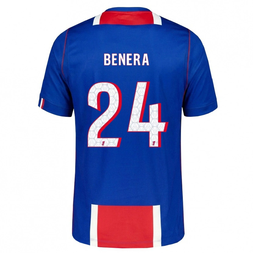 Danxen Criança Camisola Baby Jordy Benera #24 Vermelho Branco Azul Principal 2026/27 Camisa Brasil