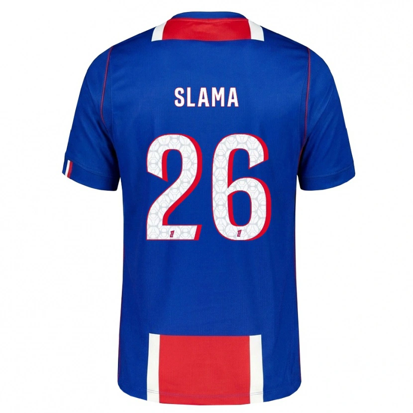 Danxen Criança Camisola Wassim Slama #26 Vermelho Branco Azul Principal 2026/27 Camisa Brasil