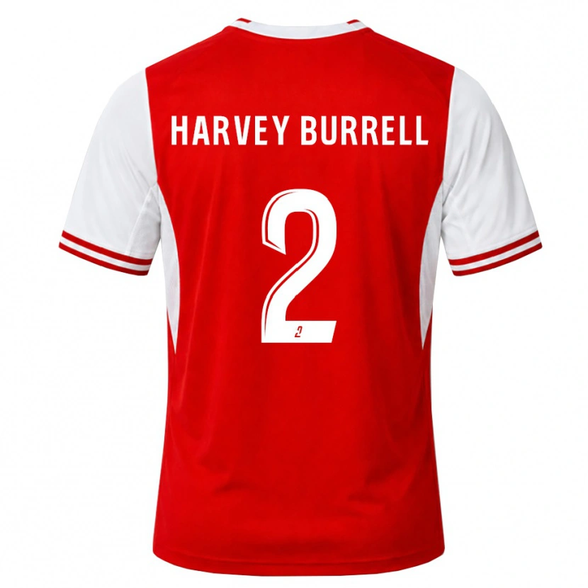 Danxen Criança Camisola Ezeckiel Zola Ngundu #2 Vermelho Branco Principal 2026/27 Camisa Brasil