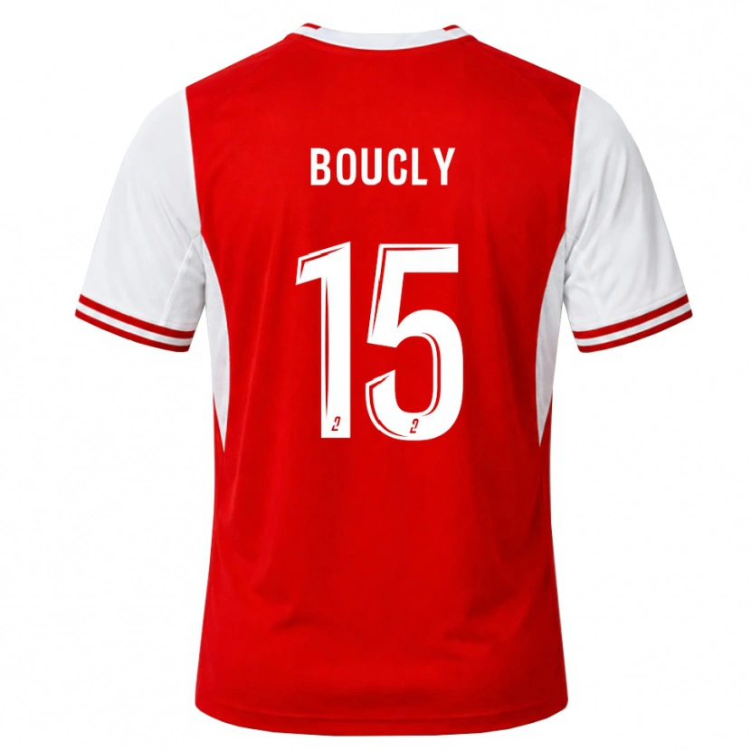 Danxen Criança Camisola Maïté Boucly #15 Vermelho Branco Principal 2026/27 Camisa Brasil