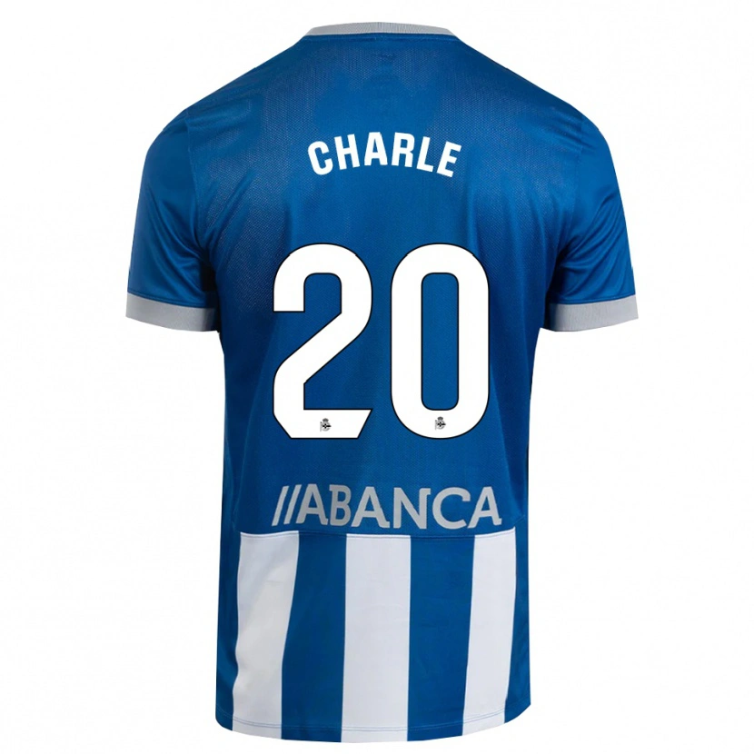 Danxen Criança Camisola Marta Charle #20 Azul Cinza Branco Principal 2026/27 Camisa Brasil