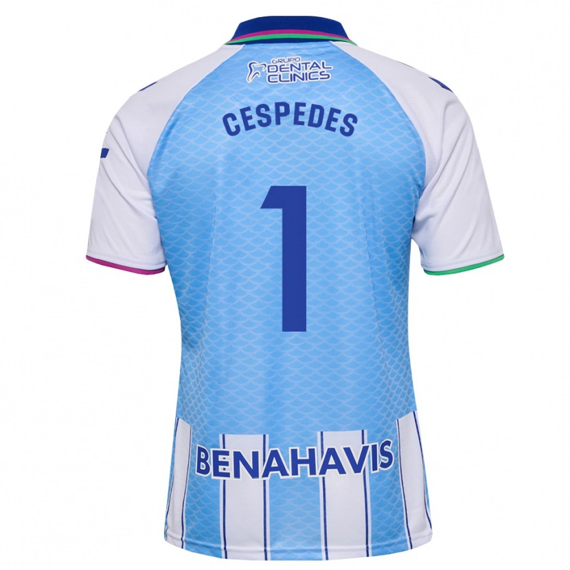 Danxen Criança Camisola Andrés Céspedes #1 Azul Céu Profundo Branco Principal 2026/27 Camisa Brasil