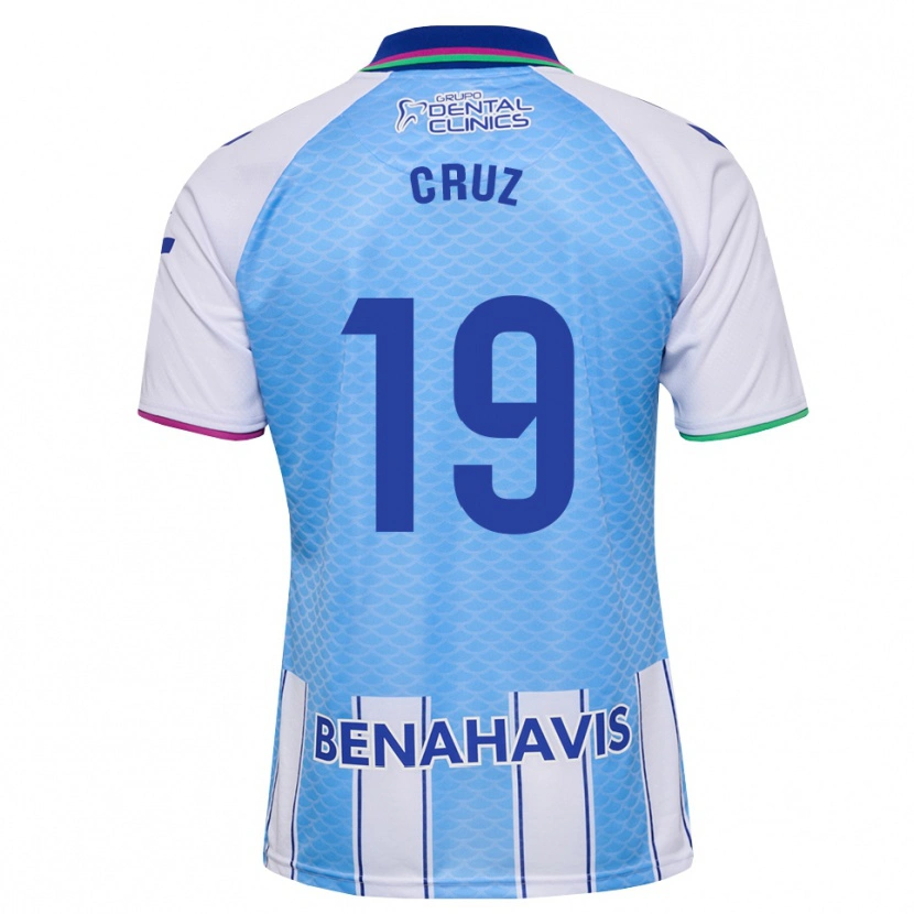 Danxen Criança Camisola Juan Cruz #19 Azul Céu Profundo Branco Principal 2026/27 Camisa Brasil