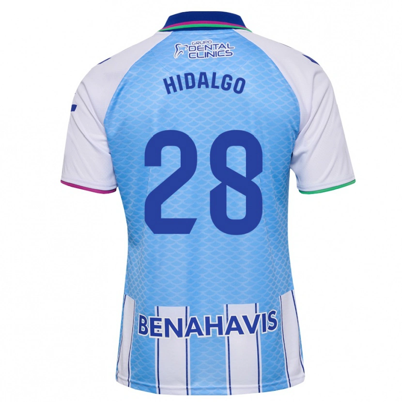 Danxen Criança Camisola Rafita Hidalgo #28 Azul Céu Profundo Branco Principal 2026/27 Camisa Brasil