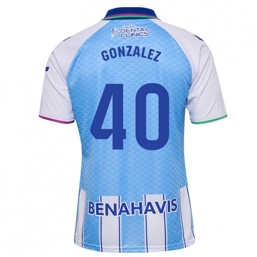 Danxen Criança Camisola Carol González #40 Azul Céu Profundo Branco Principal 2026/27 Camisa Brasil