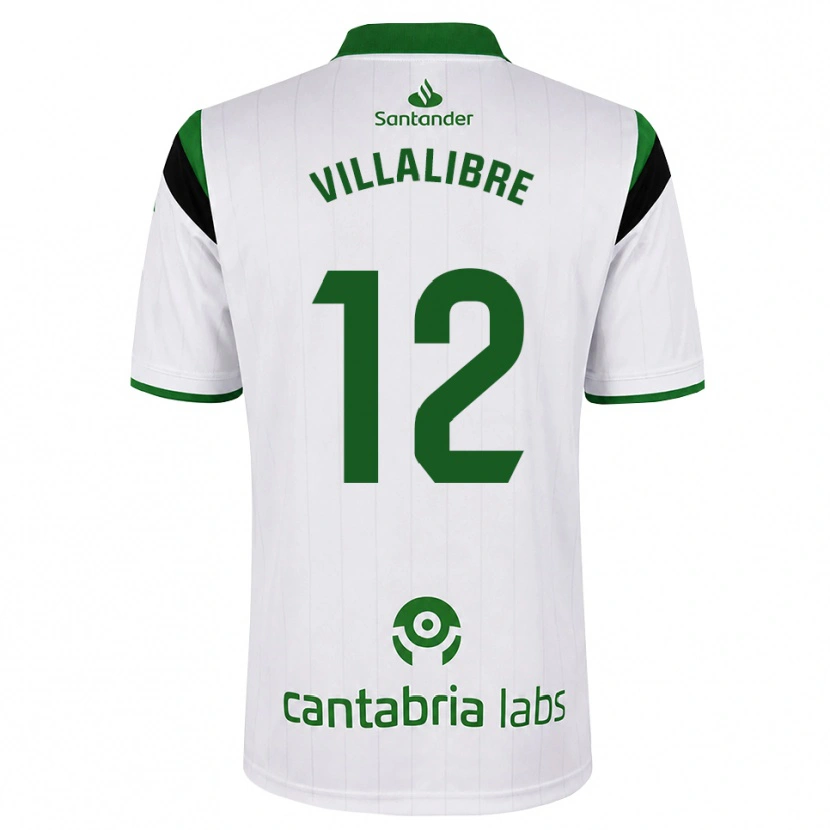 Danxen Criança Camisola Asier Villalibre #12 Branco Verde Preto Principal 2026/27 Camisa Brasil