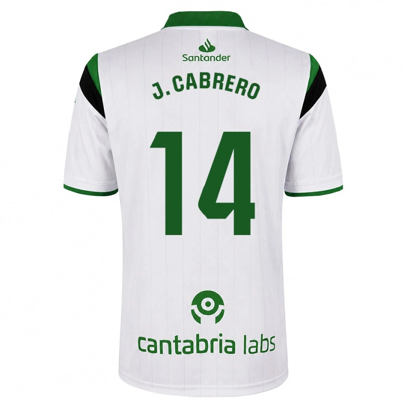 Danxen Criança Camisola Jimena Cabrero De La Llama #14 Branco Verde Preto Principal 2026/27 Camisa Brasil