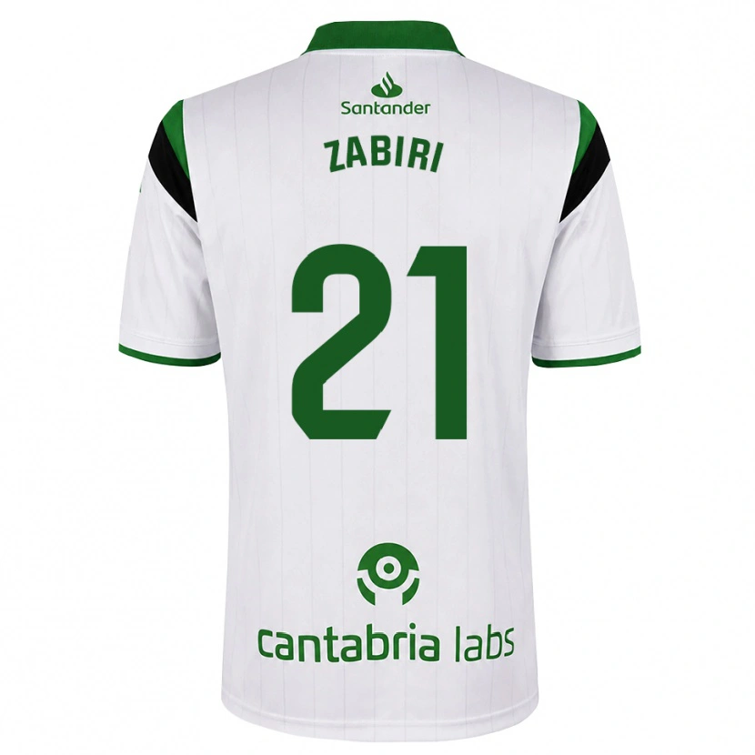 Danxen Criança Camisola Yassir Zabiri #21 Branco Verde Preto Principal 2026/27 Camisa Brasil