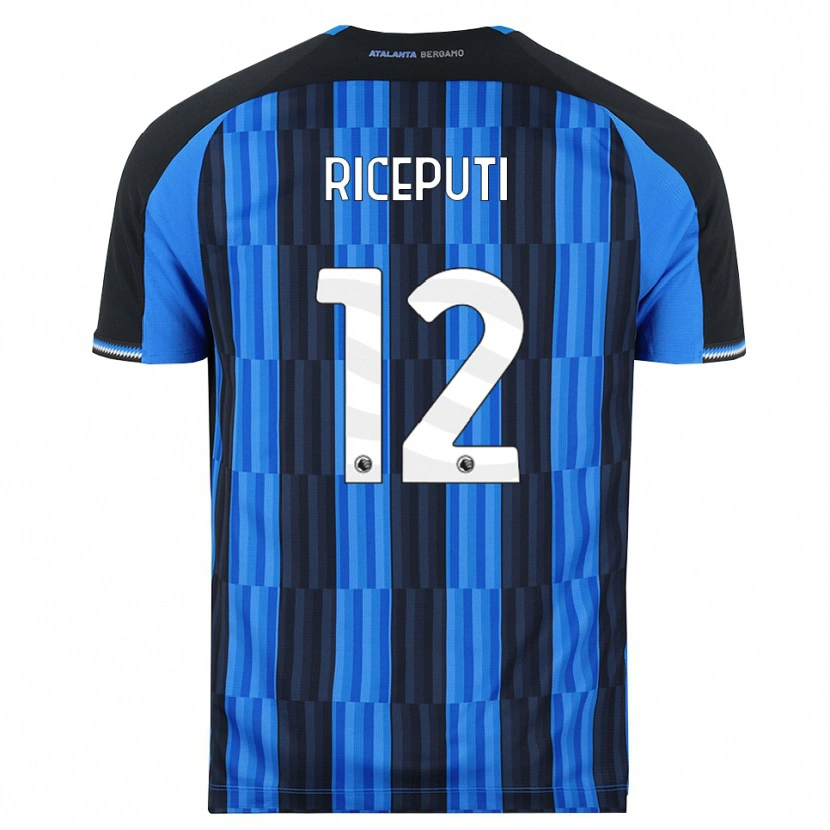 Danxen Criança Camisola Davide Riceputi #12 Azul Preto Vermelho Principal 2026/27 Camisa Brasil