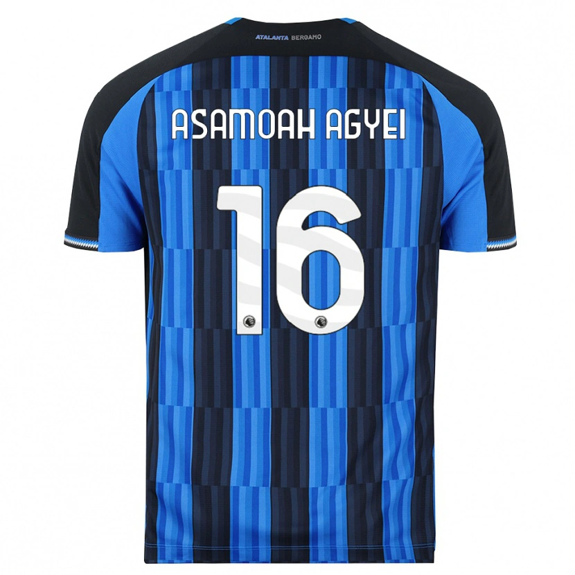 Danxen Criança Camisola Yaw Asamoah Agyei #16 Azul Preto Vermelho Principal 2026/27 Camisa Brasil