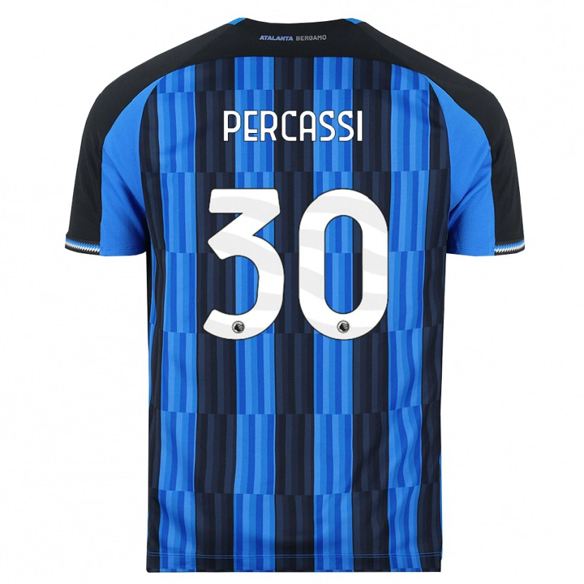 Danxen Criança Camisola Giovanni Percassi #30 Azul Preto Vermelho Principal 2026/27 Camisa Brasil