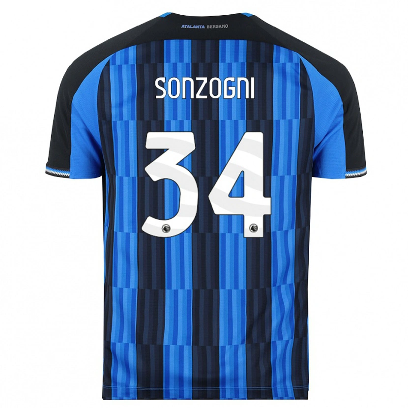 Danxen Criança Camisola Mattia Sonzogni #34 Azul Preto Vermelho Principal 2026/27 Camisa Brasil