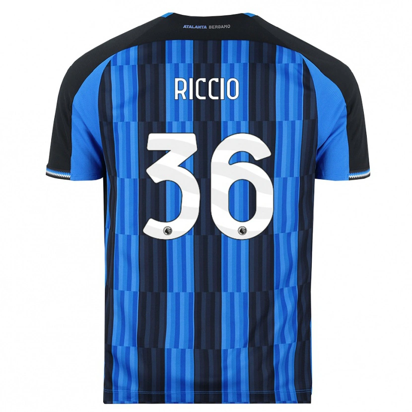 Danxen Criança Camisola Lorenzo Riccio #36 Azul Preto Vermelho Principal 2026/27 Camisa Brasil