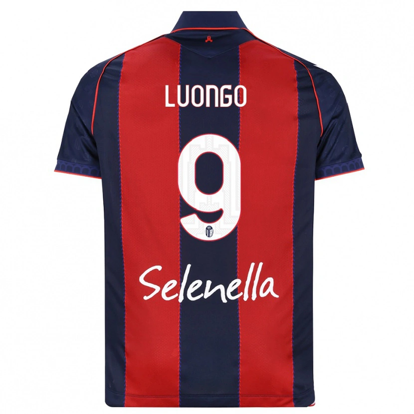 Danxen Criança Camisola Francesco Luongo #9 Azul Real Vermelho Branco Principal 2026/27 Camisa Brasil