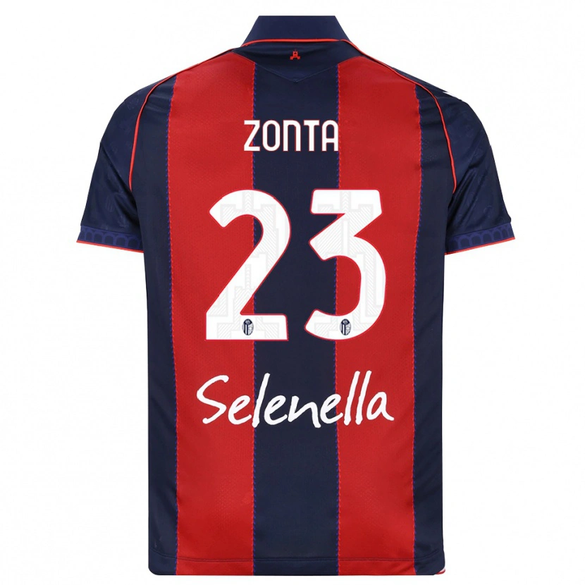 Danxen Criança Camisola Alessandro Zonta #23 Azul Real Vermelho Branco Principal 2026/27 Camisa Brasil
