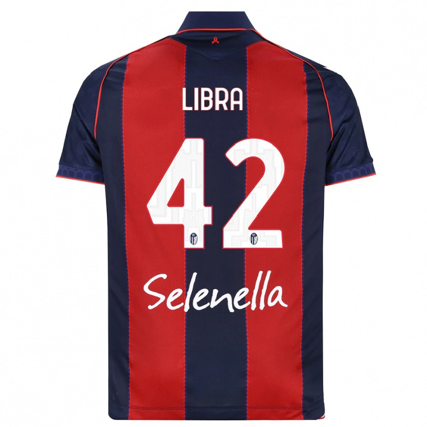Danxen Criança Camisola Marco Libra #42 Azul Real Vermelho Branco Principal 2026/27 Camisa Brasil