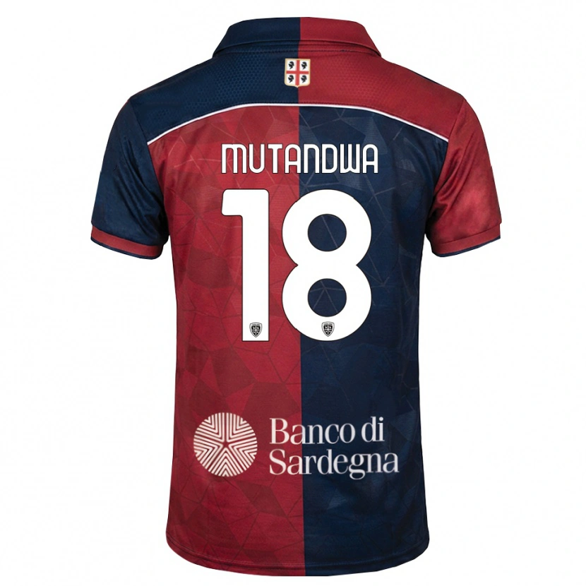 Danxen Criança Camisola Kingstone Mutandwa #18 Bordô Azul Real Principal 2026/27 Camisa Brasil