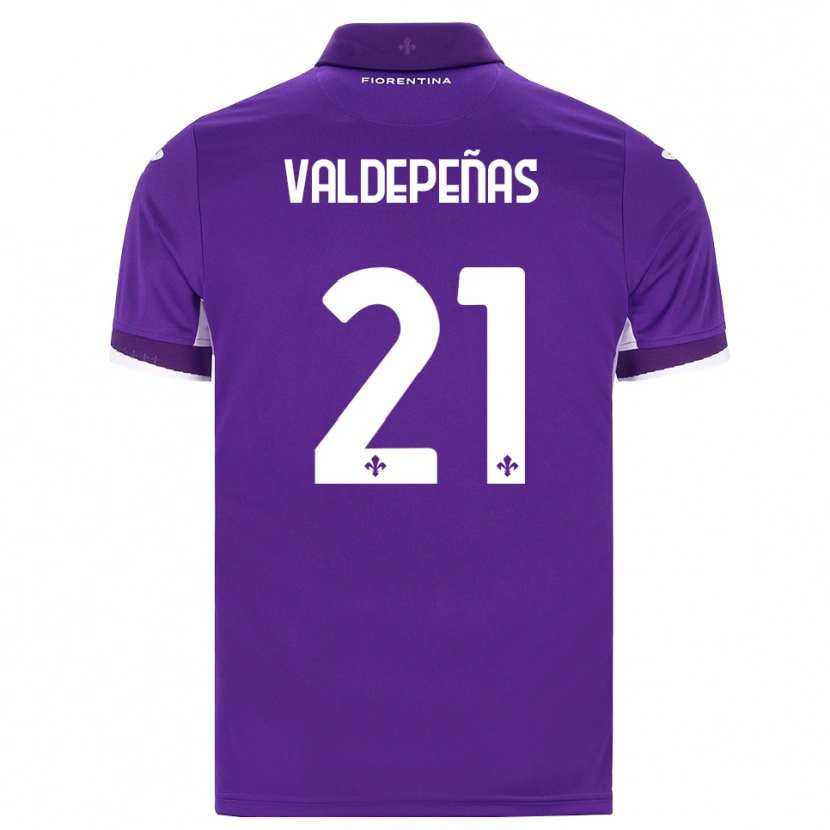 Danxen Criança Camisola Víctor Valdepeñas #21 Roxo Branco Rosa Principal 2026/27 Camisa Brasil
