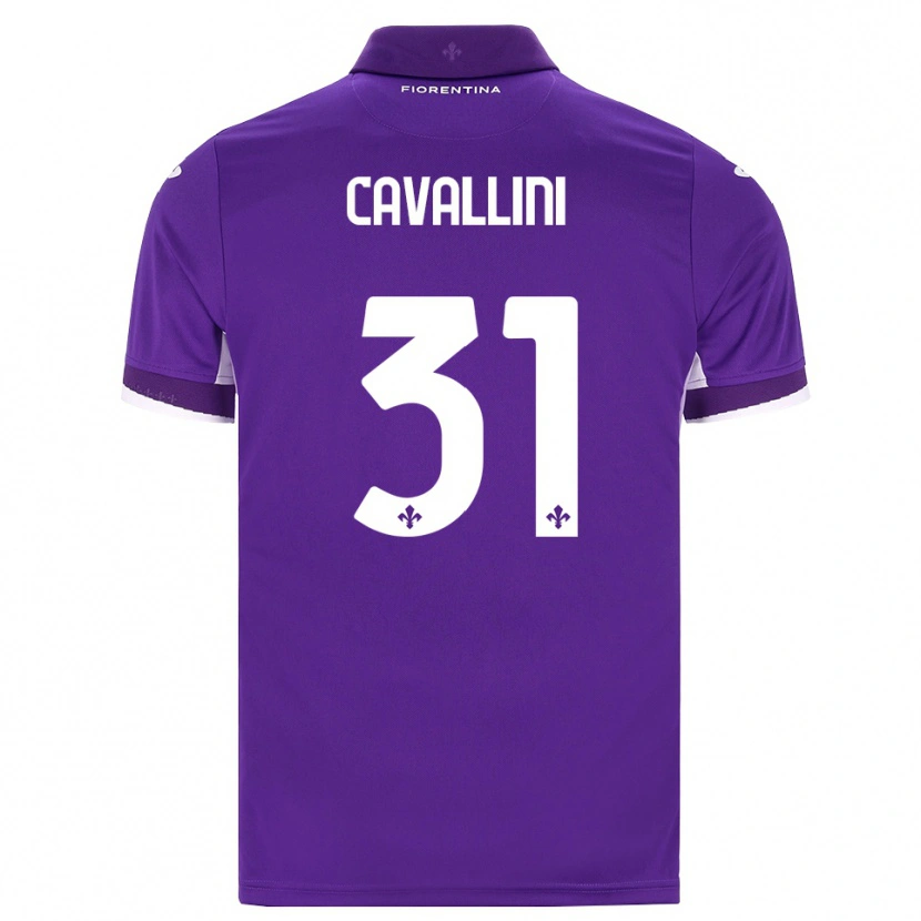 Danxen Criança Camisola Aurora Cavallini #31 Roxo Branco Rosa Principal 2026/27 Camisa Brasil
