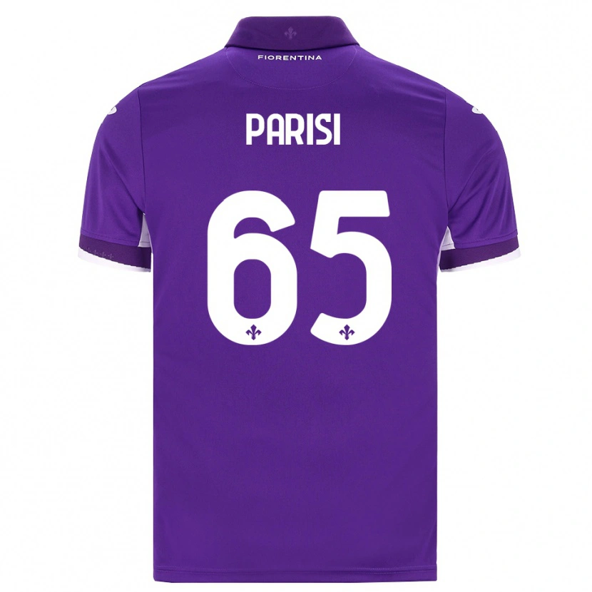Danxen Criança Camisola Fabiano Parisi #65 Roxo Branco Rosa Principal 2026/27 Camisa Brasil
