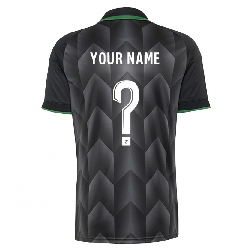 Danxen Criança Camisola Seu Nome #0 Branco Preto Verde Alternativa 2026/27 Camisa Brasil