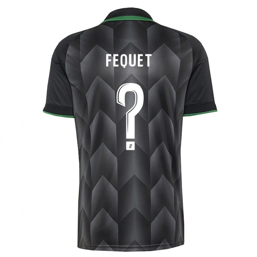Danxen Criança Camisola Noa Fequet #0 Branco Preto Verde Alternativa 2026/27 Camisa Brasil
