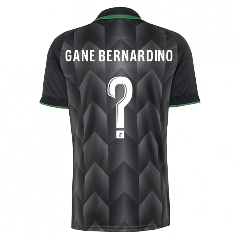 Danxen Criança Camisola Nathanaël Gane Bernardino #0 Branco Preto Verde Alternativa 2026/27 Camisa Brasil