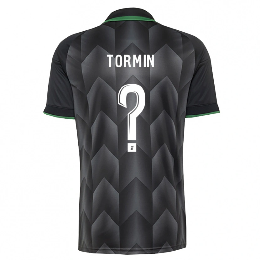 Danxen Criança Camisola Sean Tormin #0 Branco Preto Verde Alternativa 2026/27 Camisa Brasil