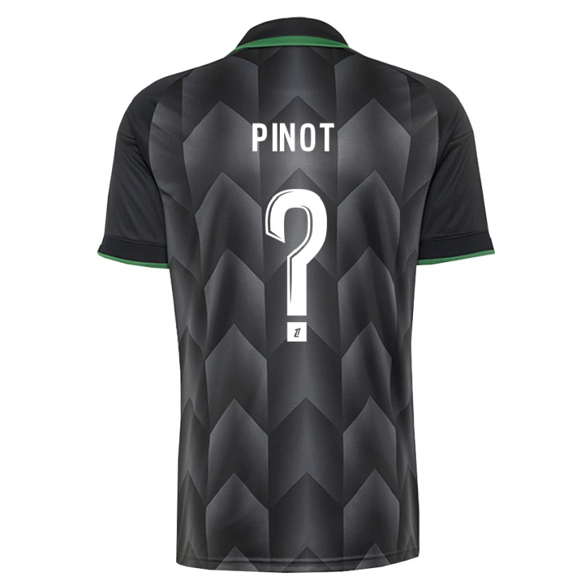Danxen Criança Camisola Sasha Pinot #0 Branco Preto Verde Alternativa 2026/27 Camisa Brasil