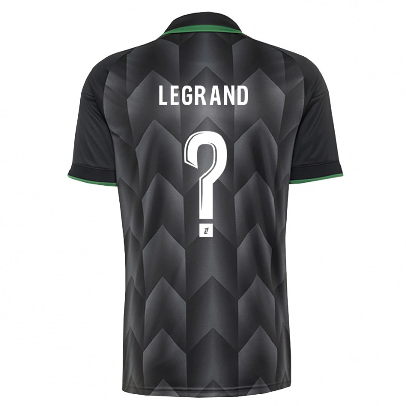 Danxen Criança Camisola Bérénice Legrand #0 Branco Preto Verde Alternativa 2026/27 Camisa Brasil