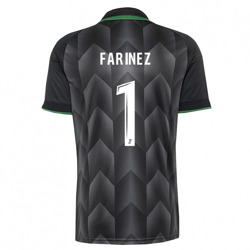 Danxen Criança Camisola Wuilker Fariñez #1 Branco Preto Verde Alternativa 2026/27 Camisa Brasil